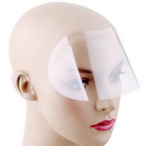 Одноразовый защитный экран для лица на липкой ленте Seven Star Hair Dye Protection For Forehead, 5шт