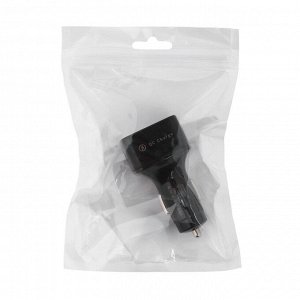 Зарядное устройство с подсветкой, 6 USB 3,1 А, чёрный