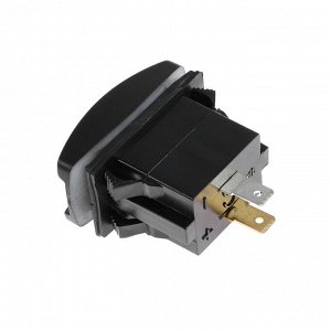 Зарядное устройство, 12-24 В, 2 USB, 3,1 А, чёрный, пластик