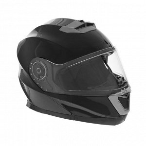 Шлем модуляр с двумя визорами, модель - BLD-160E, черный глянцевый