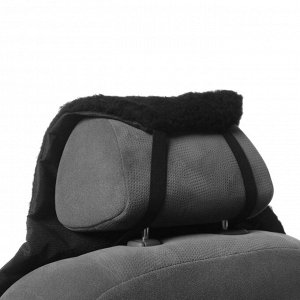 Накидка на сиденье МАТЕХ WARMLY LINE, мех, 137 х 55 см, черный