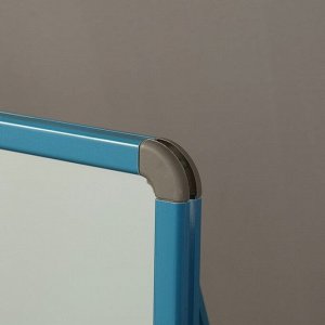 Зеркало интерьерное, из акрила, 35 х 125 см. синие