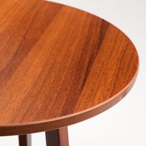 Журнальный столик "Брюгге", D = 45 см, высота 47 см, цвет орех таволато