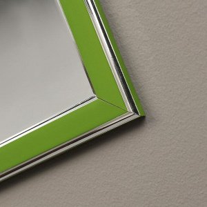 Зеркало интерьерное настенное, акрил, 35 х 45 см, зеленое