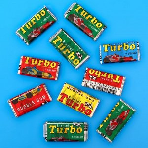Жевательная резинка Turbosport, 10 шт.