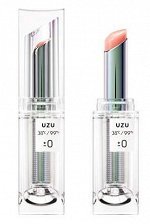 UZU Lipstick JP±0 Clear Помада - бальзам для губ, увлажняющая. Цвет Прозрачный 0