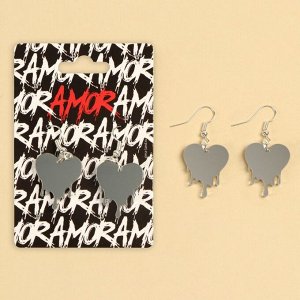 Серьги «Amor» 6 х 9 см