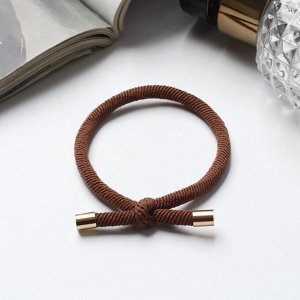 Резинка для волос "Спорт люкс" плетение шнурок, 5 см, микс