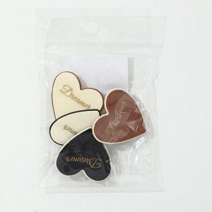 Заколка для волос акриловая Dreamer, МИКС, 3.5x3.5 см