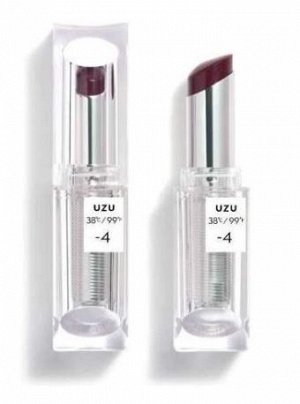 UZU Lipstick JP-4 Plum Помада - бальзам для губ, увлажняющая. Цвет Слива -4