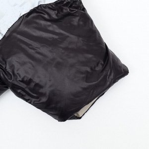 Комбинезон "Ультра" светоотражающий, размер 12 (ДС 24 см, ОГ 38 см, ОШ 27 см), чёрный