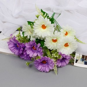 Букет искусственный «Ромашка пышная», 7x28 см, МИКС