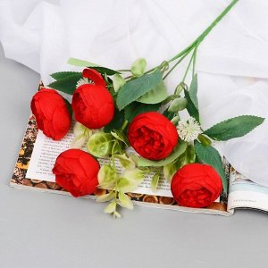 Букет искусственный «Пион Одри», 5x30 см, МИКС