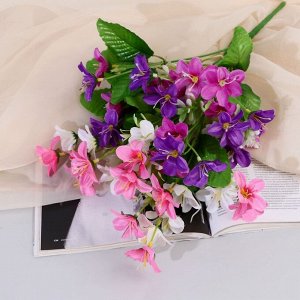 Букет «Настурция галант», 3x33 см, МИКС