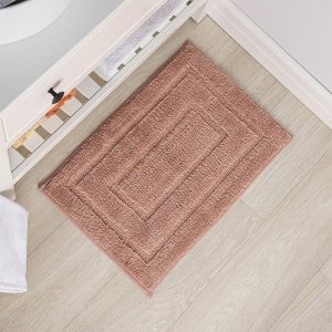 Коврик SAVANNA «Мягкость», 50x80 см, розовый
