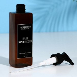 Дозатор для шампуня, кондиционера, гель для душа The premium collection, 250 мл, МИКС