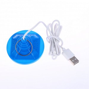 Фонарь кемпинговый, 6 Вт, SMD 2835, кабель l-1.2 м, от USB, 6.5 х 4 см