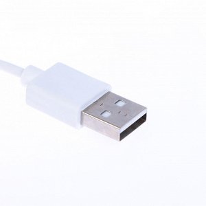 Фонарь кемпинговый, 6 Вт, SMD 2835, кабель l-1.2 м, от USB, 6.5 х 4 см