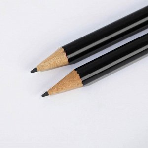 Подарочный набор, блокнот А6 32 листа, значок, наклейки и карандаши 2 шт. «Будь всегда впереди»