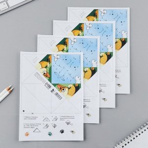 Закладки для книг, оригами «С 23 февраля» МИКС