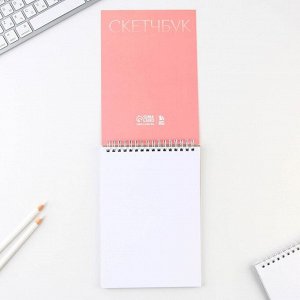 Скетчбук А5, 40 л 100 г/м² «Кошка»