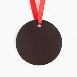 Медаль-магнит "Выпускник начальной школы ", сова, диам. 6 см