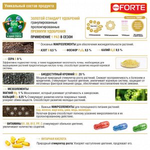 Удобрение BONA Forte пролонгированное гранулированное Для гортензий кремний 1л