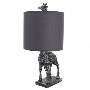 Настольная лампа "Жираф" E27 40Вт серебро 20х23х42 см RISALUX