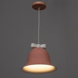 Светильник "Микки" Е27 40Вт розовый белый 23х23х19-119см BayerLux