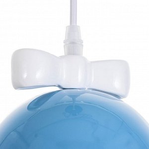 Светильник "Микки" Е27 40Вт голубой белый 23х23х19-119см BayerLux