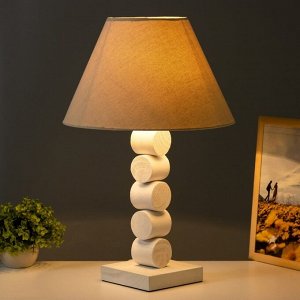 Настольная лампа «Бим» Е27 40 Вт белый 35x35x56 см RISALUX