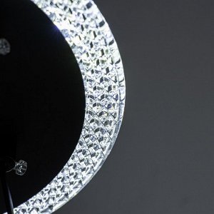 Светильник с ПДУ "Римини" LED 96Вт 3000-6000К черный 50х50х14-114 см