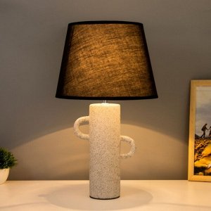 Настольная лампа "Бату" E14 40Вт серый 28х28х40 см RISALUX