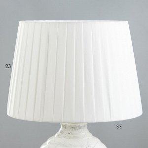 Настольная лампа "Краки" E27 40Вт белый 34х34х62 см RISALUX