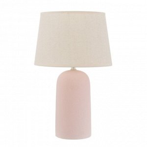Настольная лампа "Малика" Е27 40Вт розовый 30х30х43,5см RISALUX