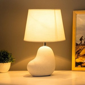 Настольная лампа "Коро" E14 40Вт белый 19х19х32 см RISALUX