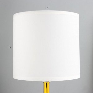 Настольная лампа «Дуо арбор» E14 40 Вт белый 15x15x28 см RISALUX