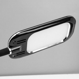 Настольная лампа «Лисен» LED 5 Вт 3000-6000К USB черный 6.5x29x35 см RISALUX