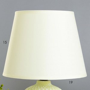 Настольная лампа «Дессин» Е27 40 Вт мятный 20x20x32 см RISALUX
