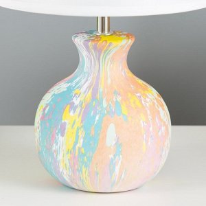 Настольная лампа «Корин» Е27 40 Вт разноцветный 22.5x22.5x32.5 см RISALUX