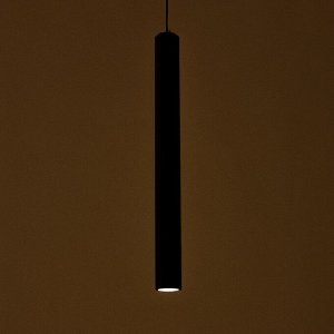 Светильник подвесной "Моэм" LED 5Вт 4000К черный 4х4х50-150см