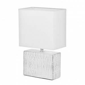 Настольная лампа "Дивея" Е14 40Вт белый 10х17х29 см RISALUX