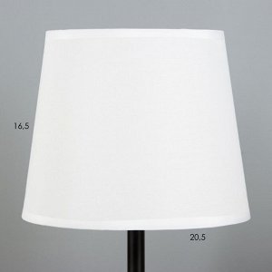 Настольная лампа «Сорб» E27 40 Вт светлое дерево 21x21x38 см RISALUX