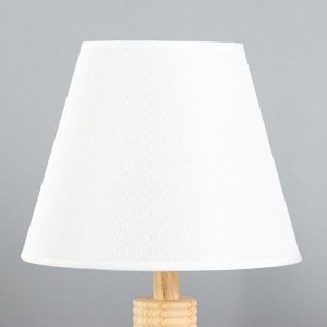 Настольная лампа "Аютаж" E27 40Вт белый 25х25х42,5 см RISALUX