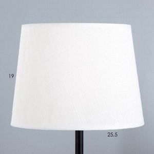 Настольная лампа «Консель» E27 40 Вт коричневый 25x25x42.5 см RISALUX