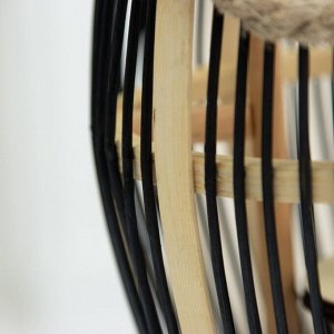 Настольная лампа «Джая» Е27 15 Вт черный 20x20x38 см RISALUX