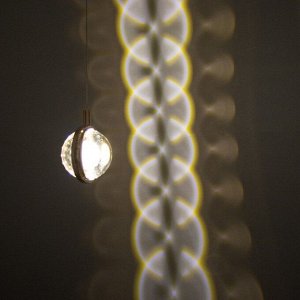Светильник "Одуванчик" LED 7Вт 4000Кзолото 11х10х11-110см BayerLux