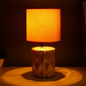 Настольная лампа «Мюриэль» Е14 40 Вт золотой 13x13x26.5 см