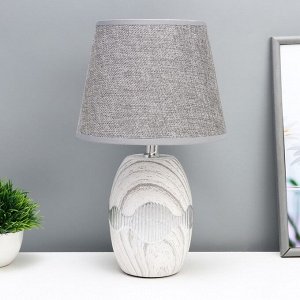 Настольная лампа "Кассиопея" Е14 40Вт серый 20х20х33 см