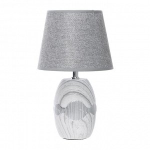 Настольная лампа "Кассиопея" Е14 40Вт серый 20х20х33 см